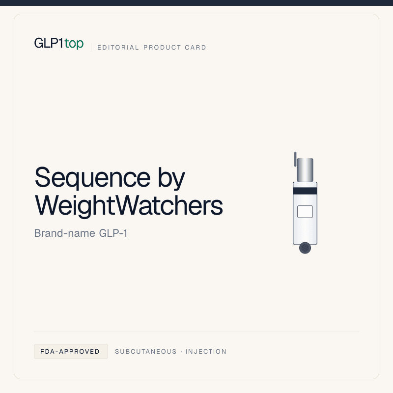 Sequence by WeightWatchers editorial product card — LoseLab